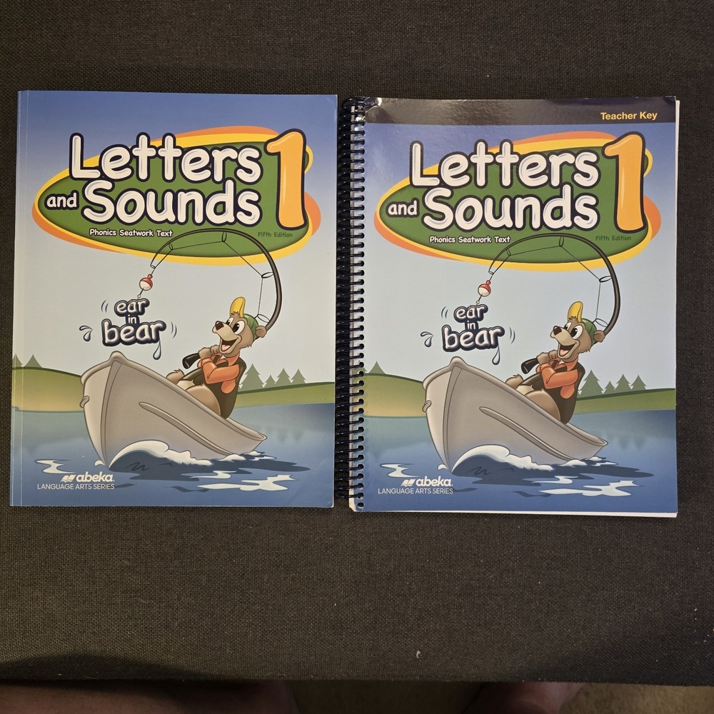 Abeka Letters and Sounds 1 Fifth Edition Teacher Key and Test Key